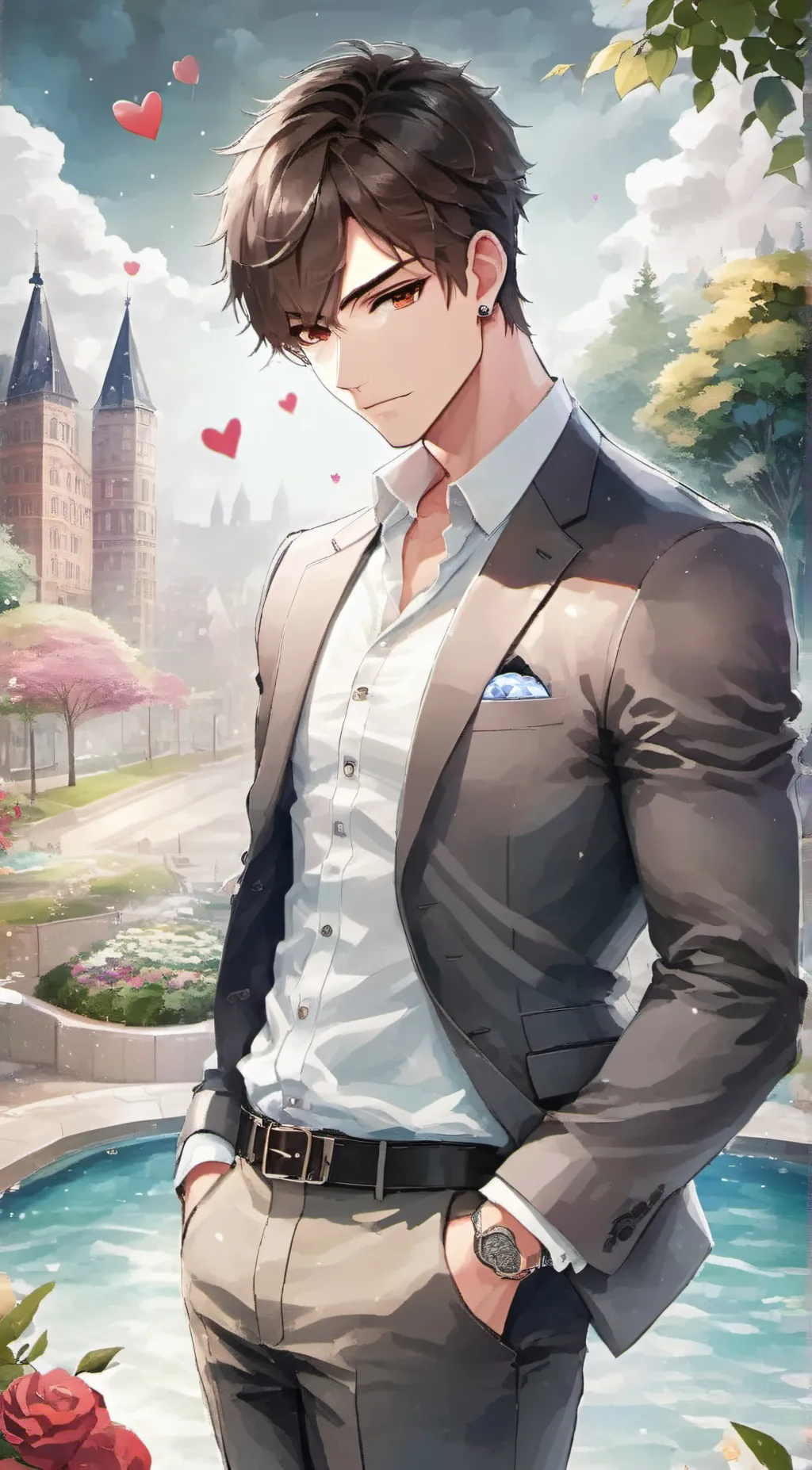 ai character: Max background