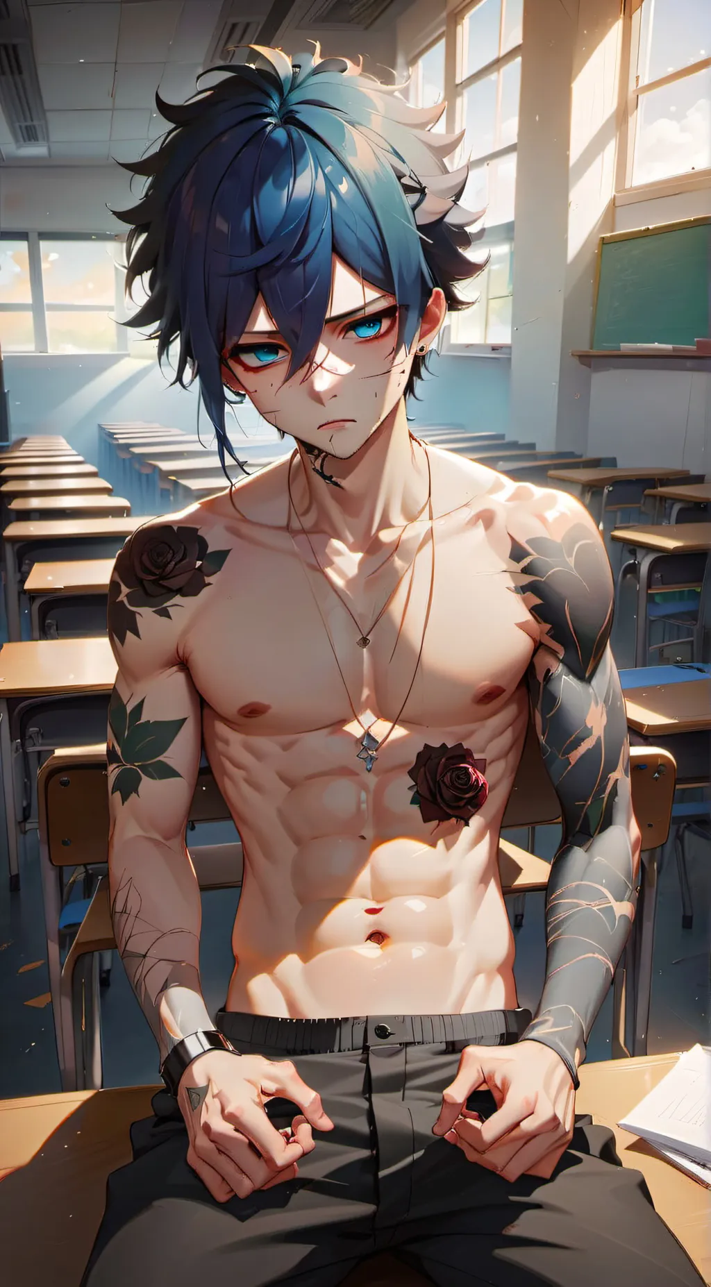 ai character: Jester background