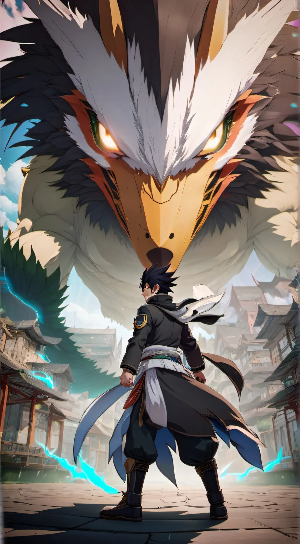 ai character: Fumikage background