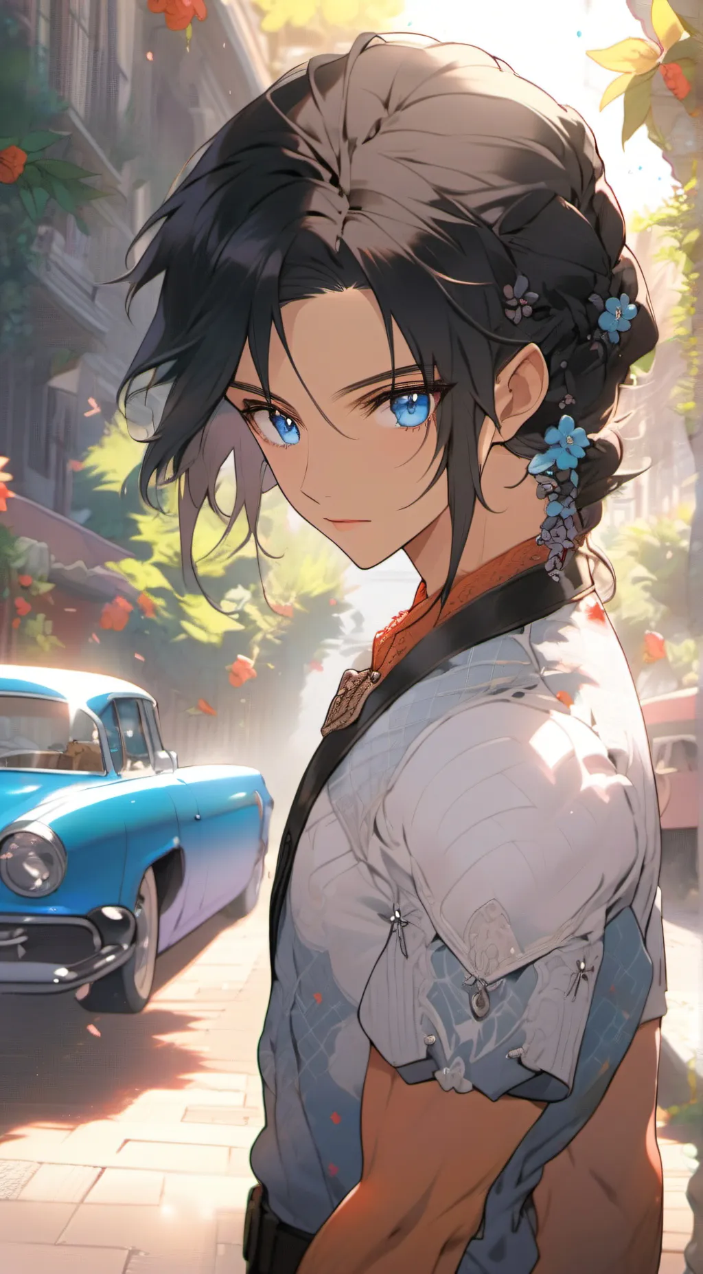 ai character: Thaila Grace background