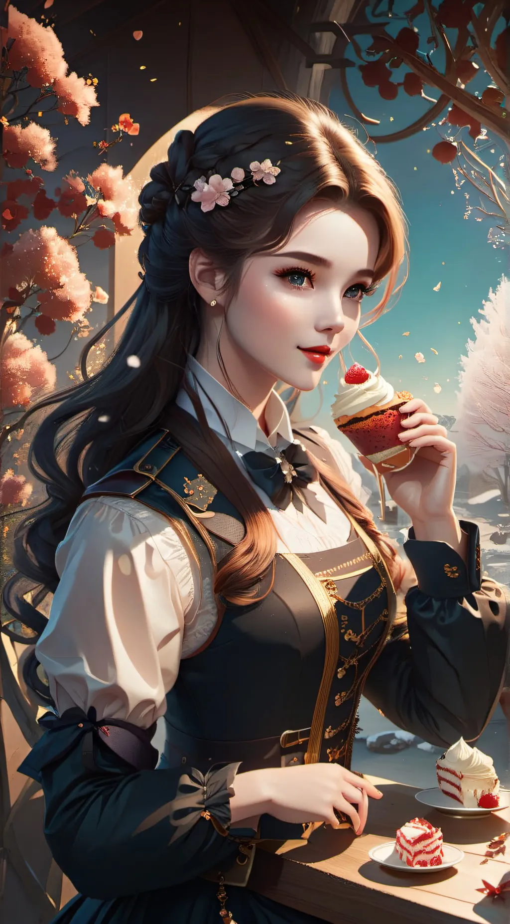 ai character: princess Sophie background
