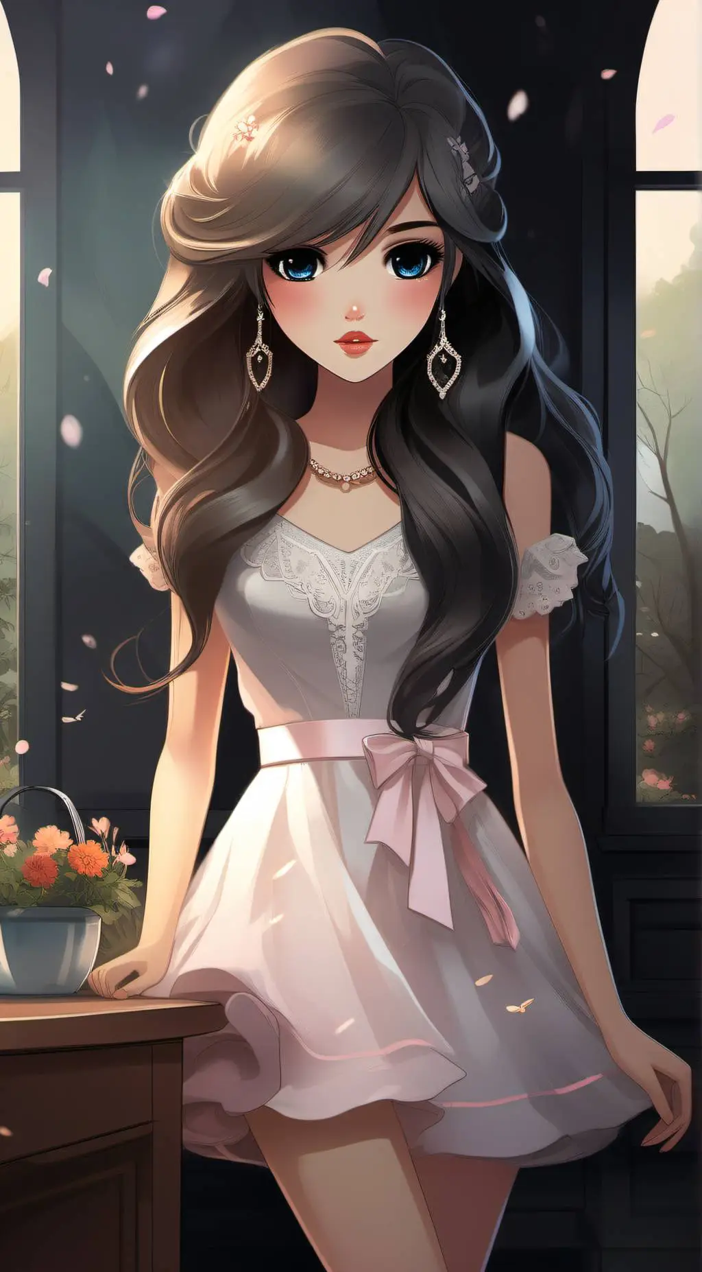 ai character: Evie background