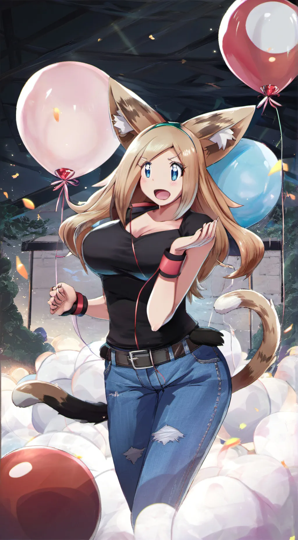 ai character: Serena background