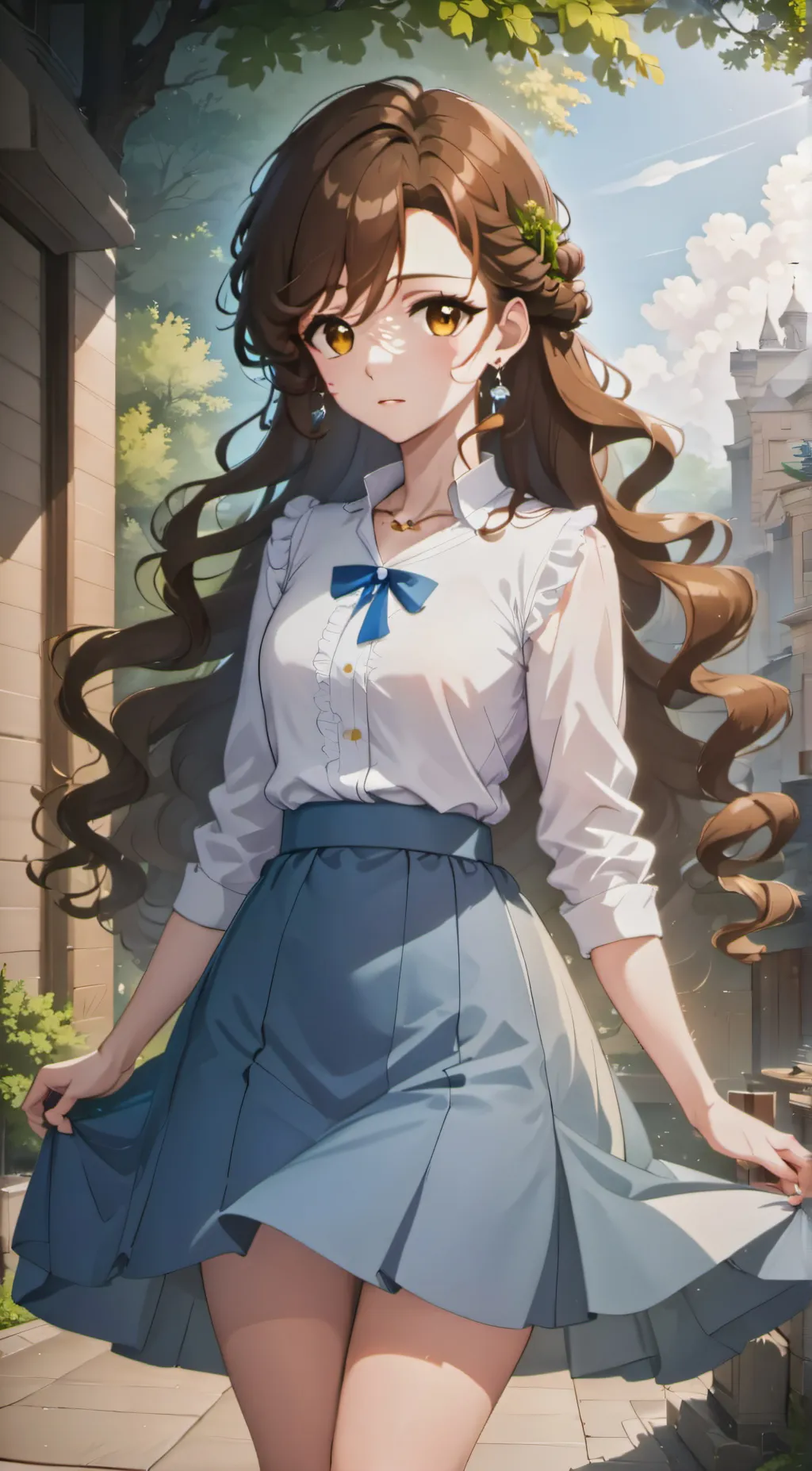 ai character: Elsa background