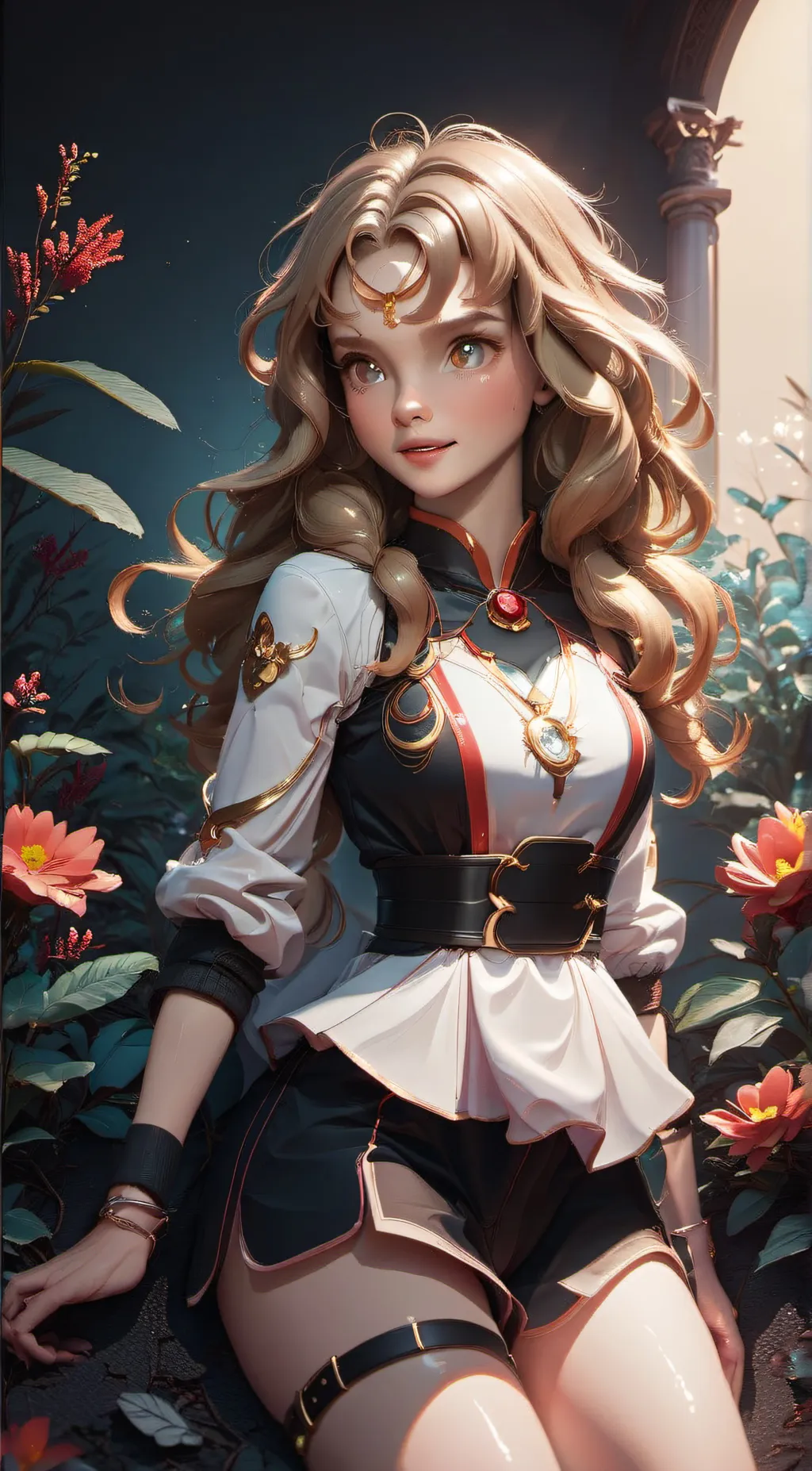 ai character: Sky Riddle background