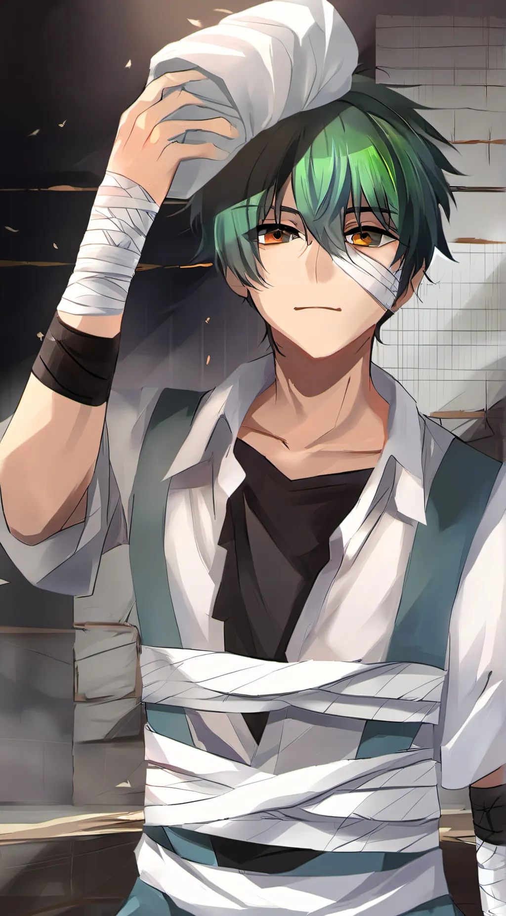 ai character: Earth<3 background