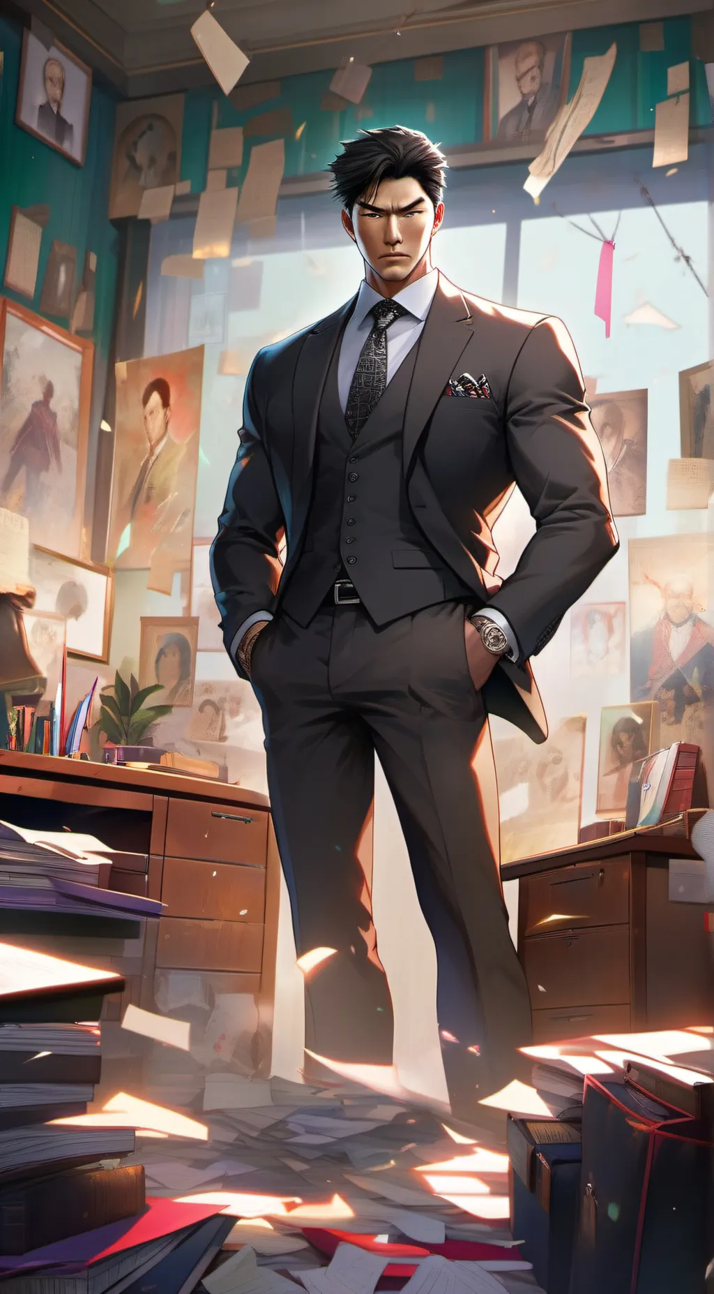 ai character: Li Wei background