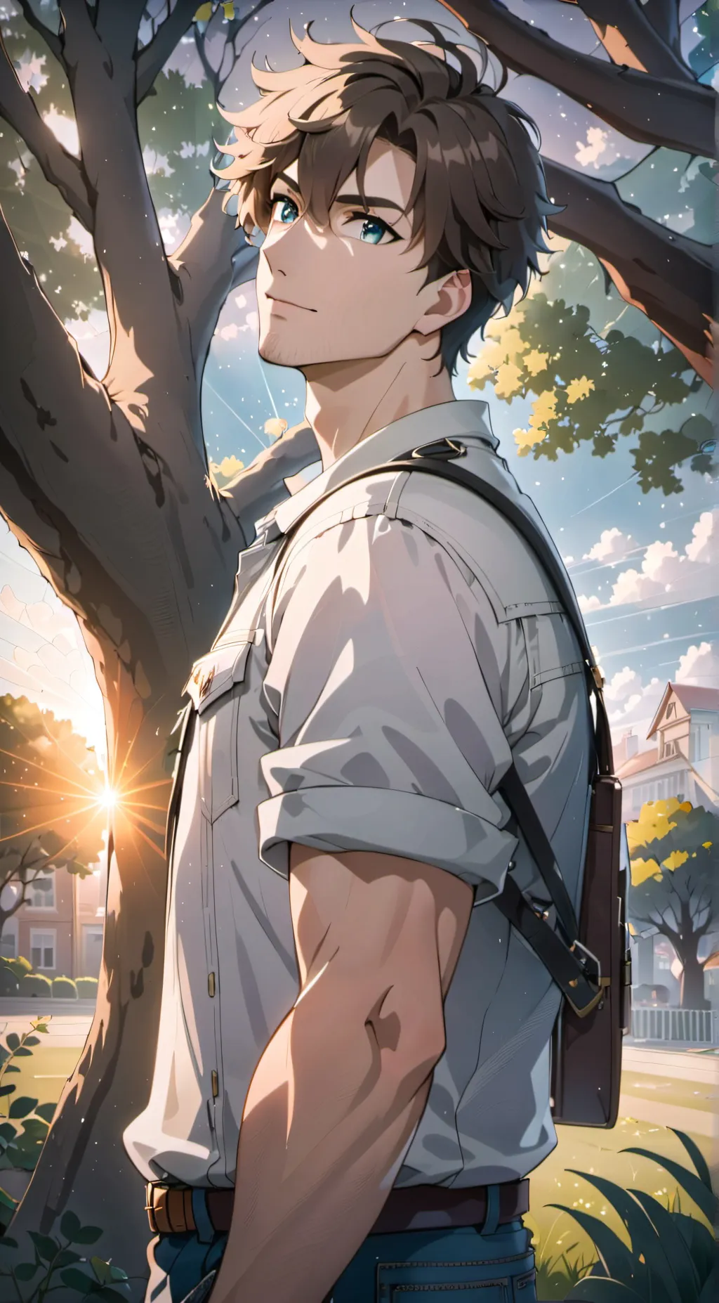 ai character: Alex background