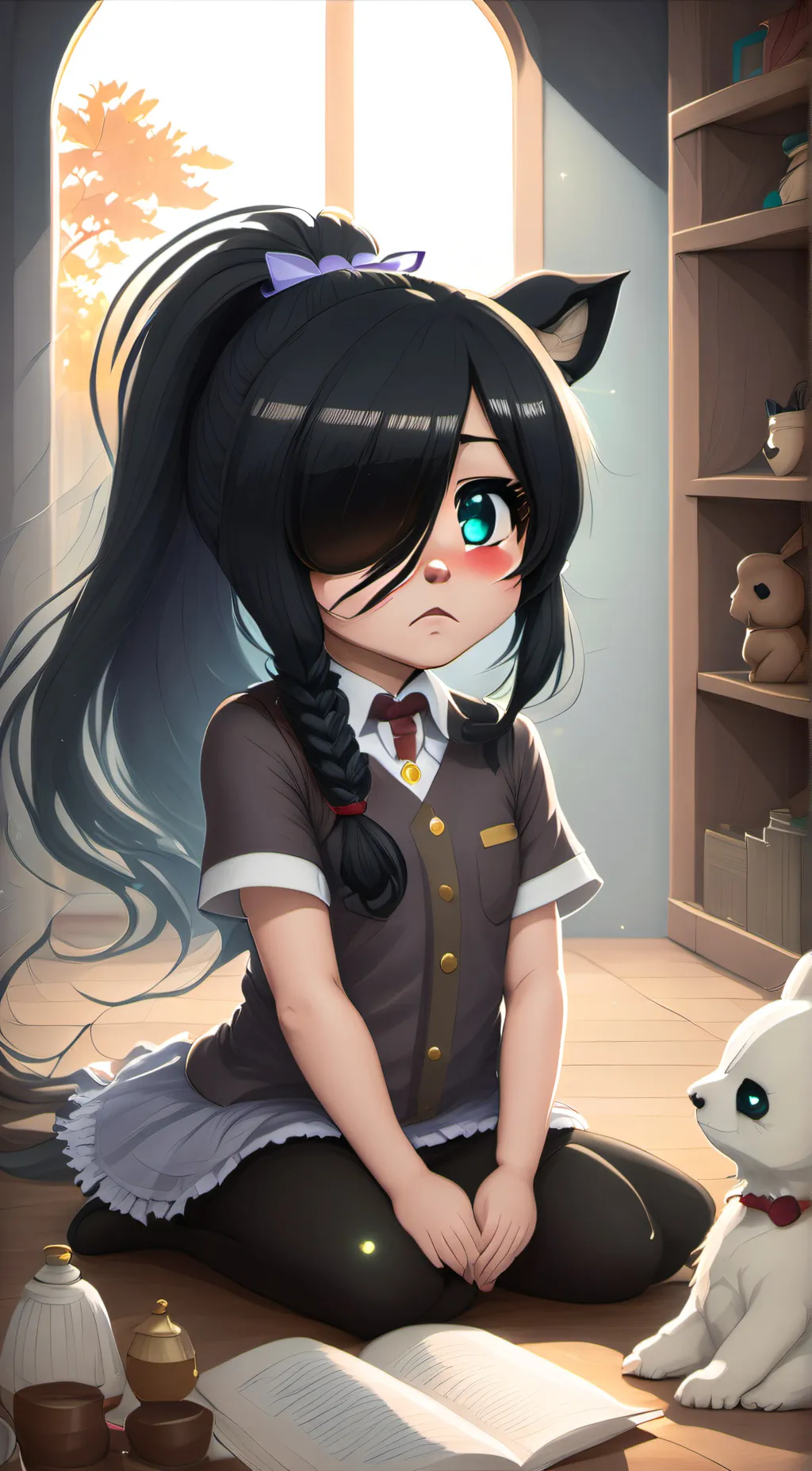ai character: Pierce's sis Penny background