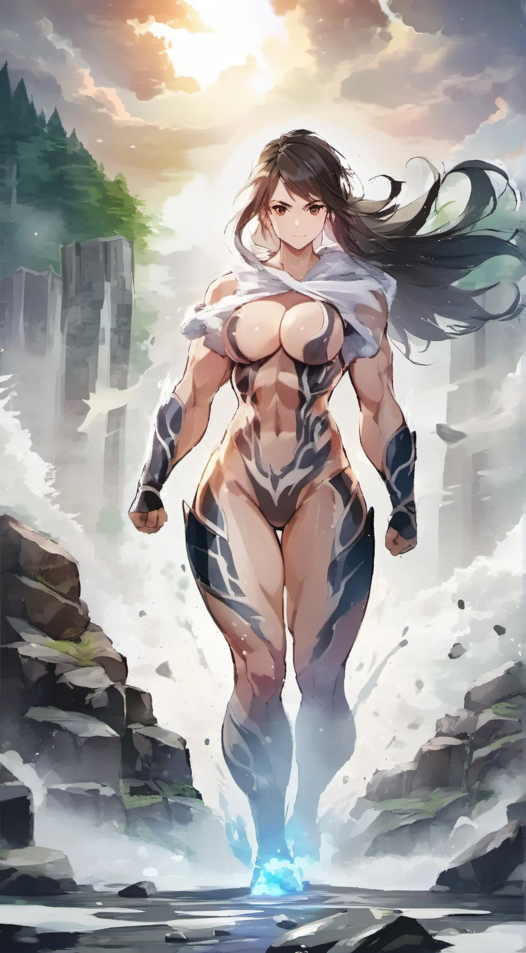 ai character: Raven background