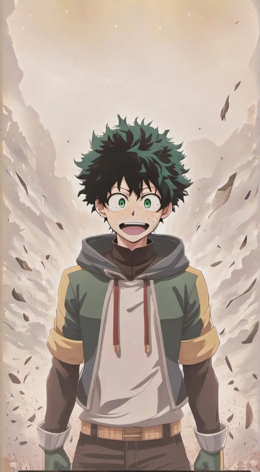 ai character: Deku background