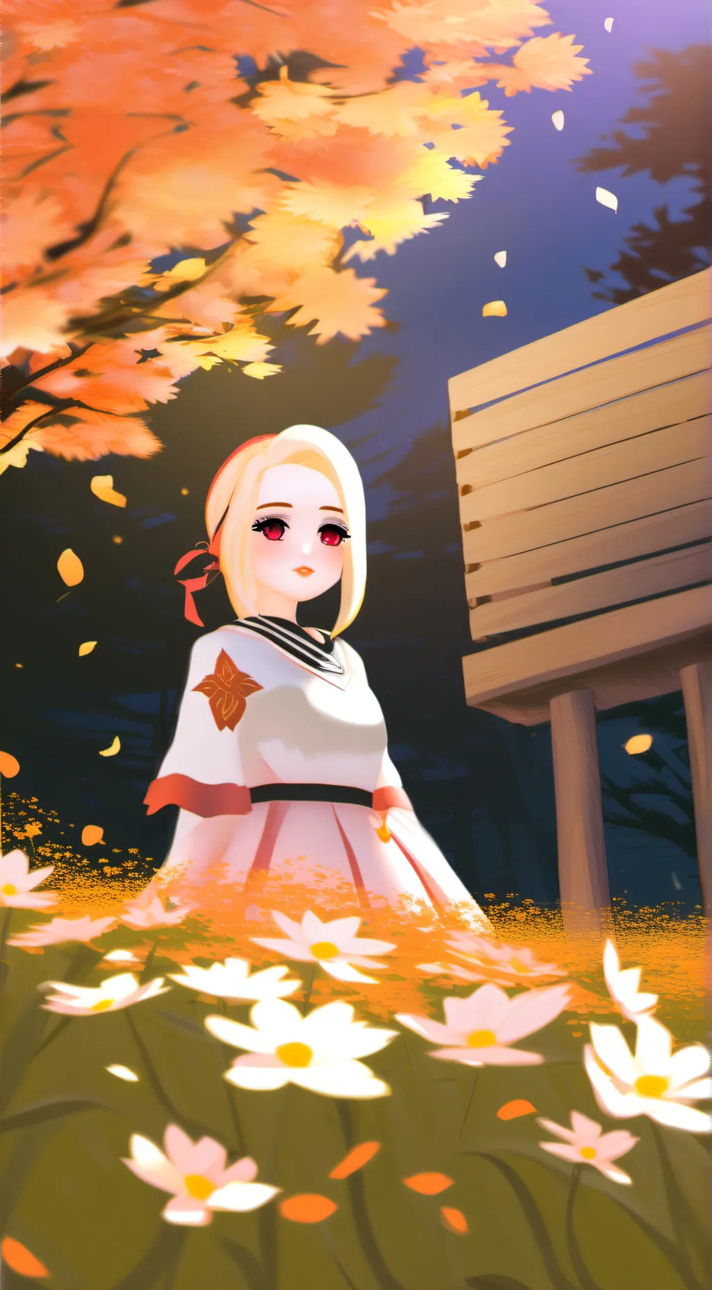 ai character: ᴋᴀɢᴏᴍᴇ background