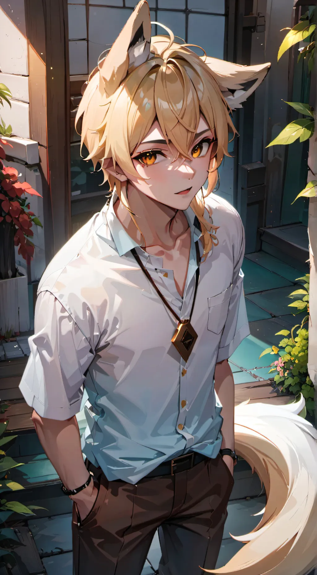 ai character: Kai background