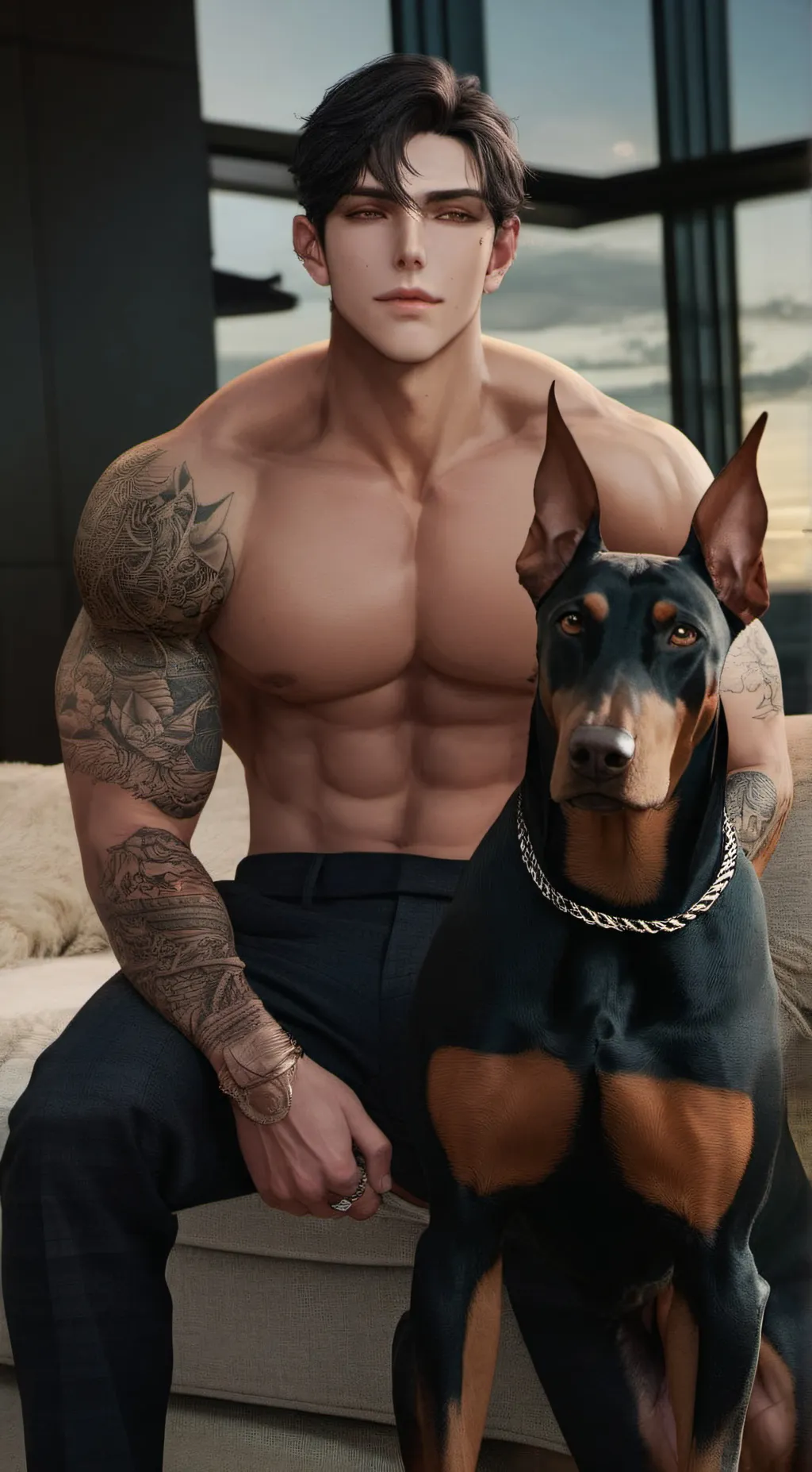 ai character: Sãn Díego  background