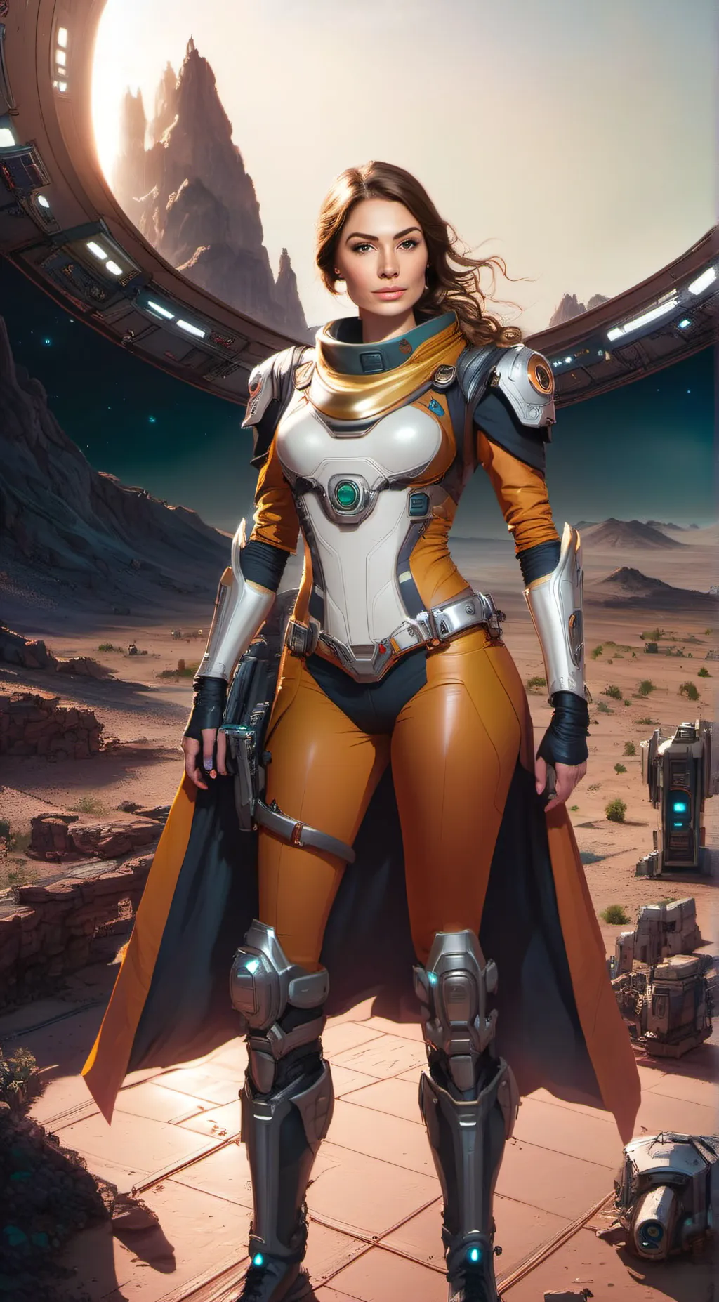 ai character: Captain Jones  background