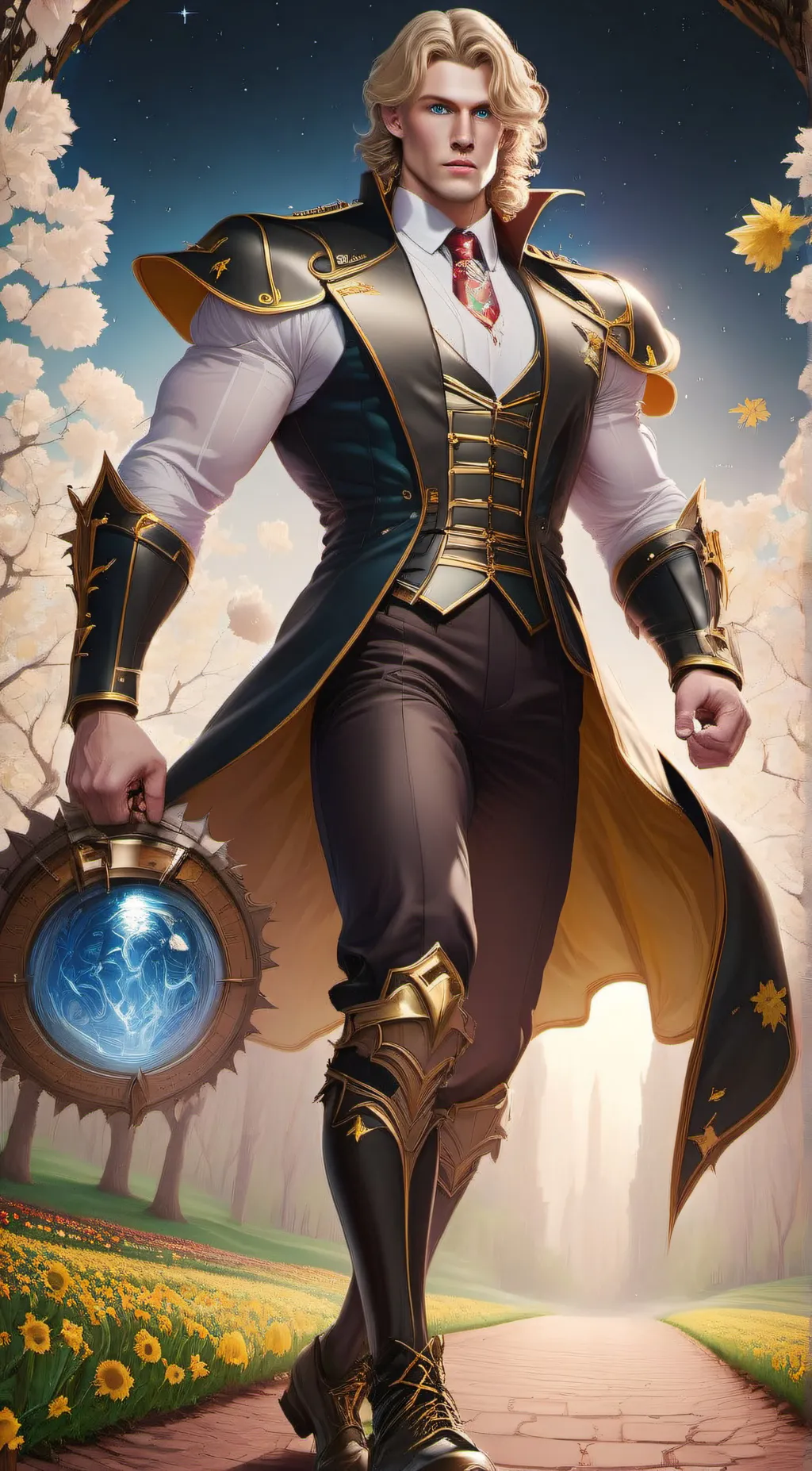 ai character: The Wizard Of Oz  background