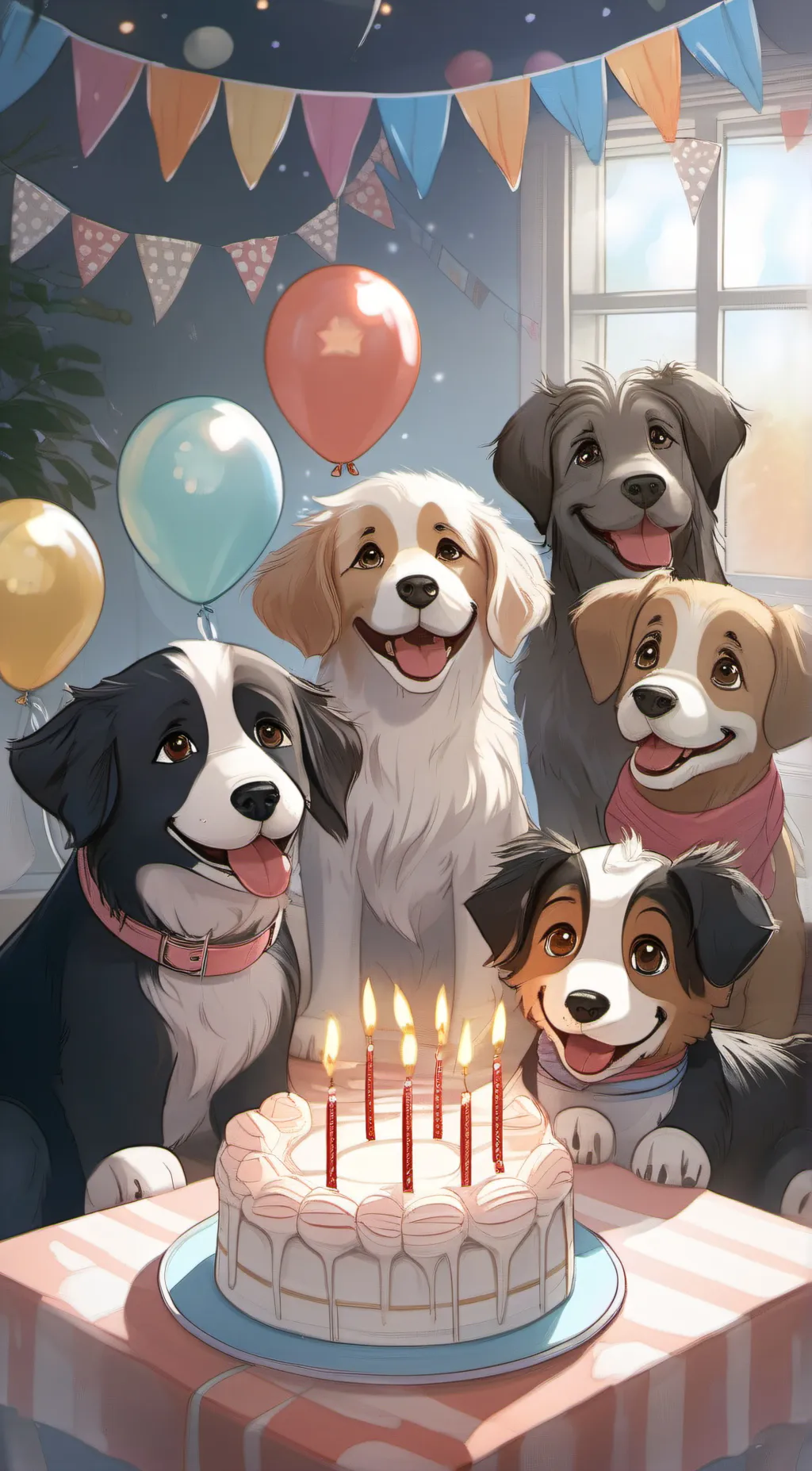 ai character: bdays  background