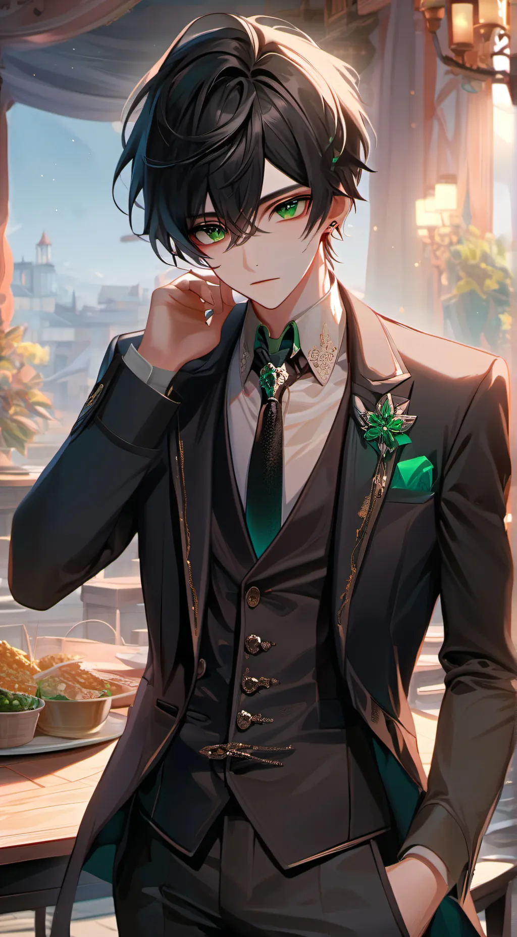 ai character: Bryan background