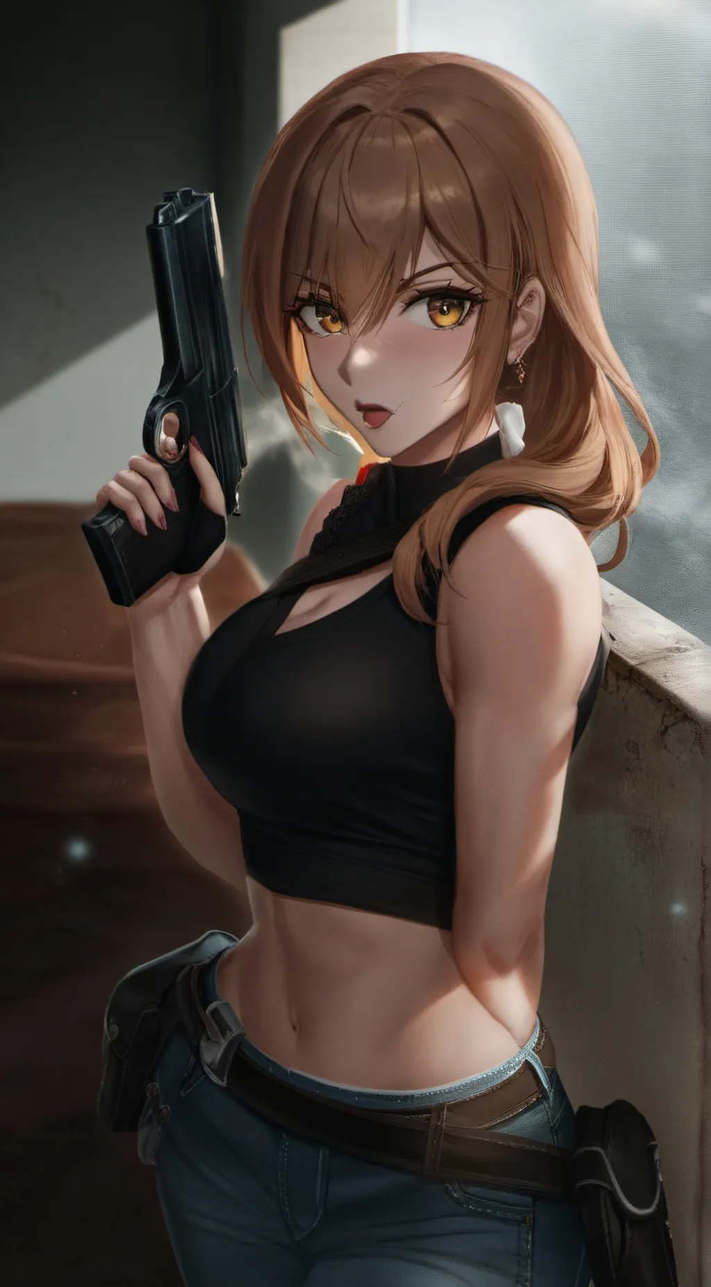 ai character: Ava army background