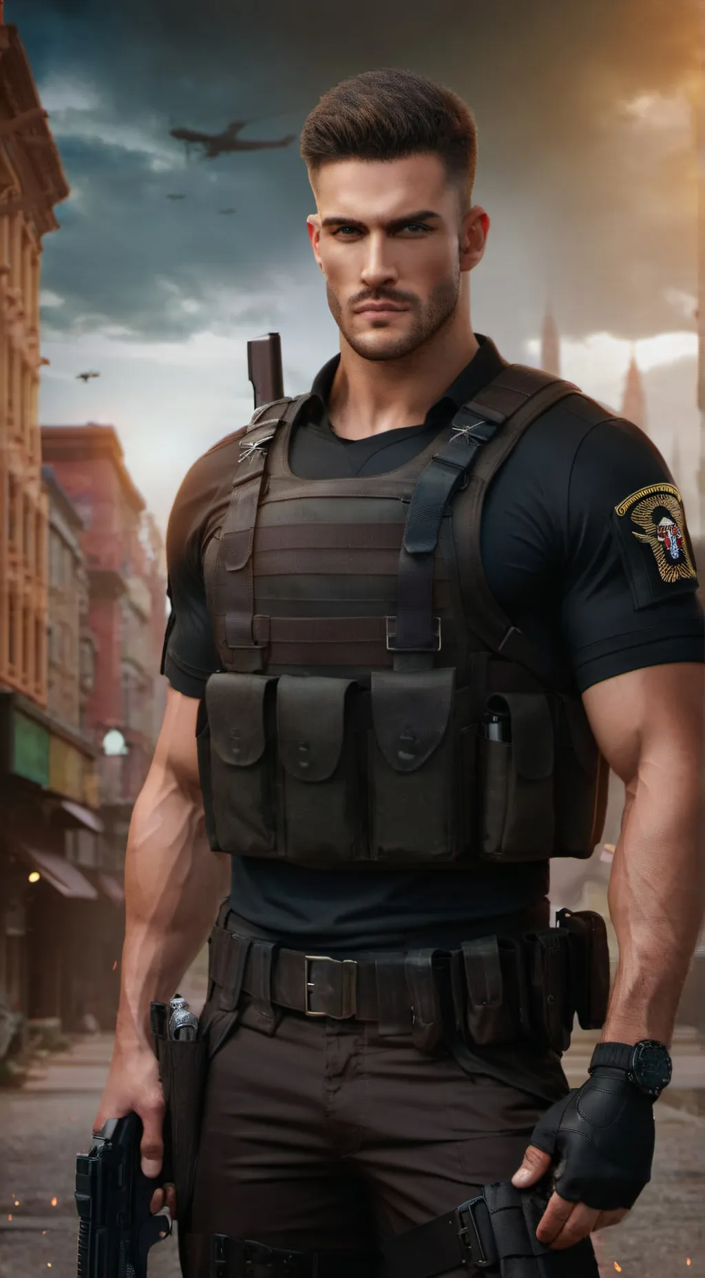 ai character: Trevor (Mercenary) background
