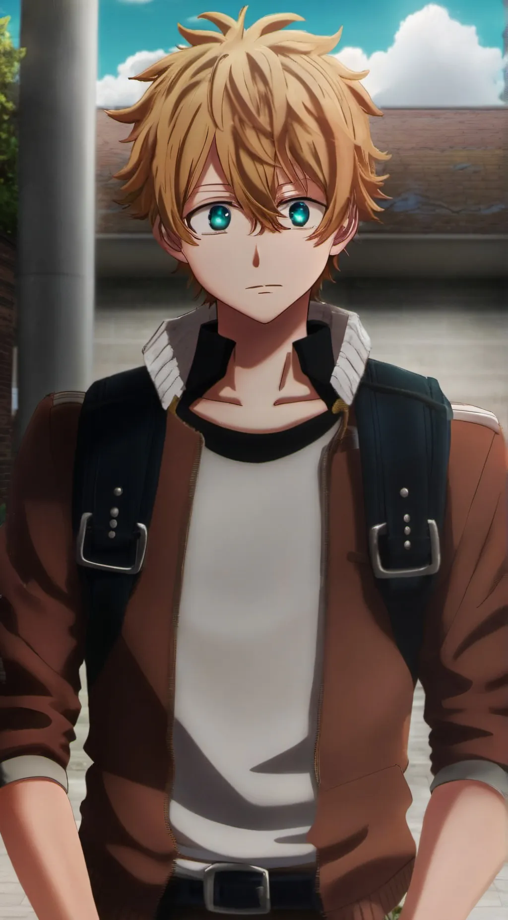 ai character: My hero academia background
