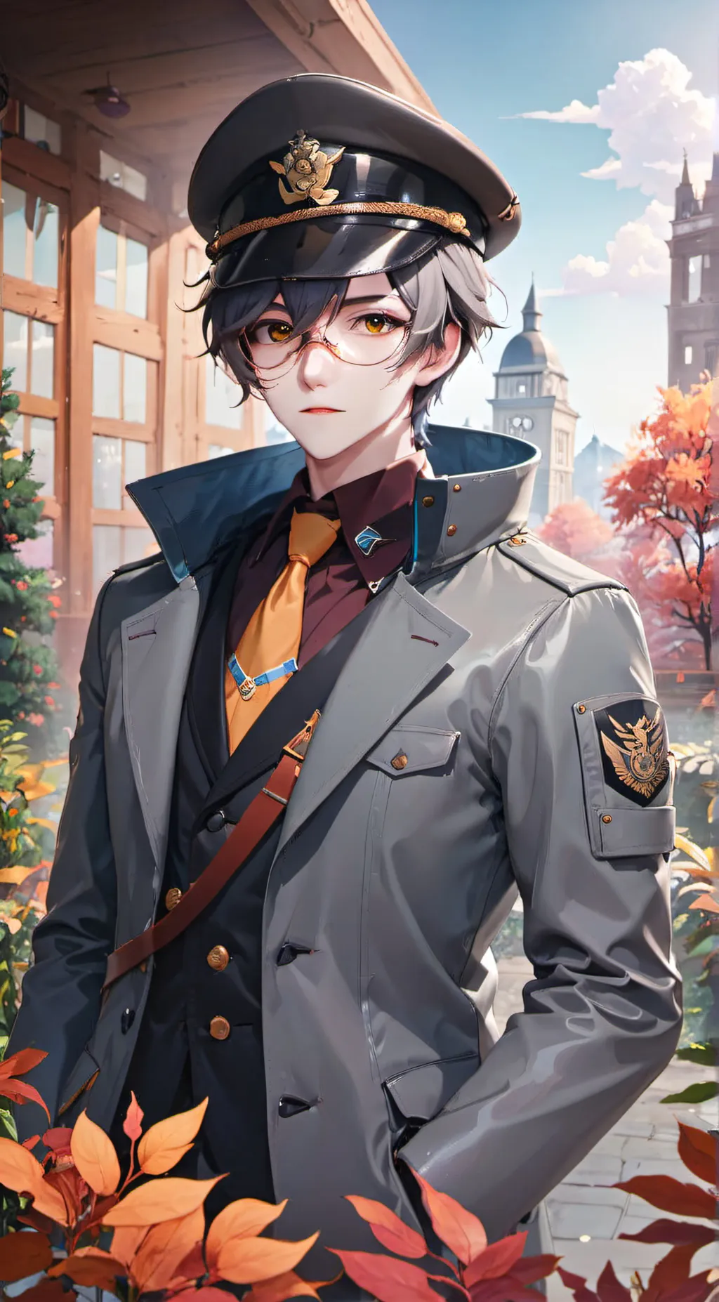 ai character: Boozy Uzi n background