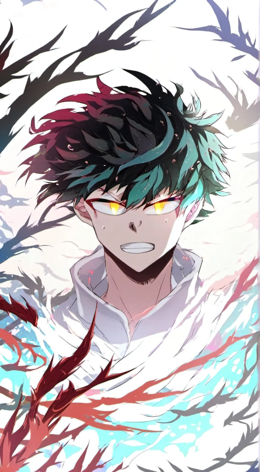 ai character: Izuku Midoriya background