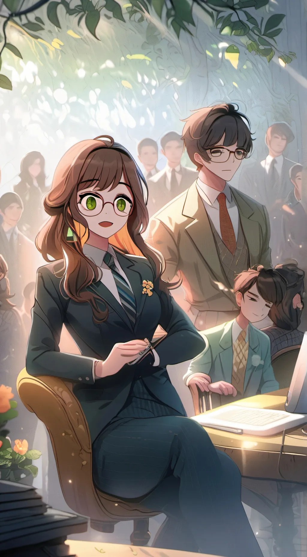 ai character: mis smith background