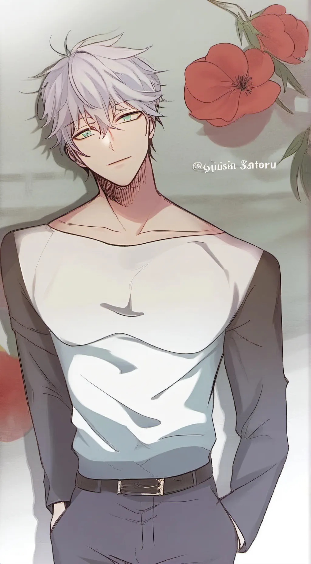 ai character: gujo saturou background