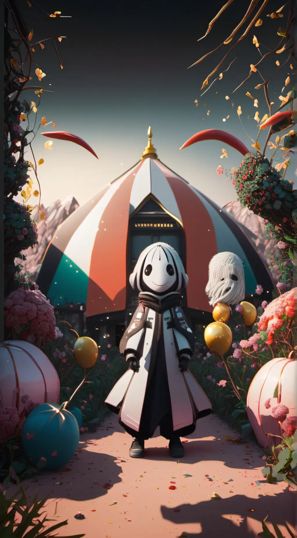 ai character: tadcanddemonslayer background