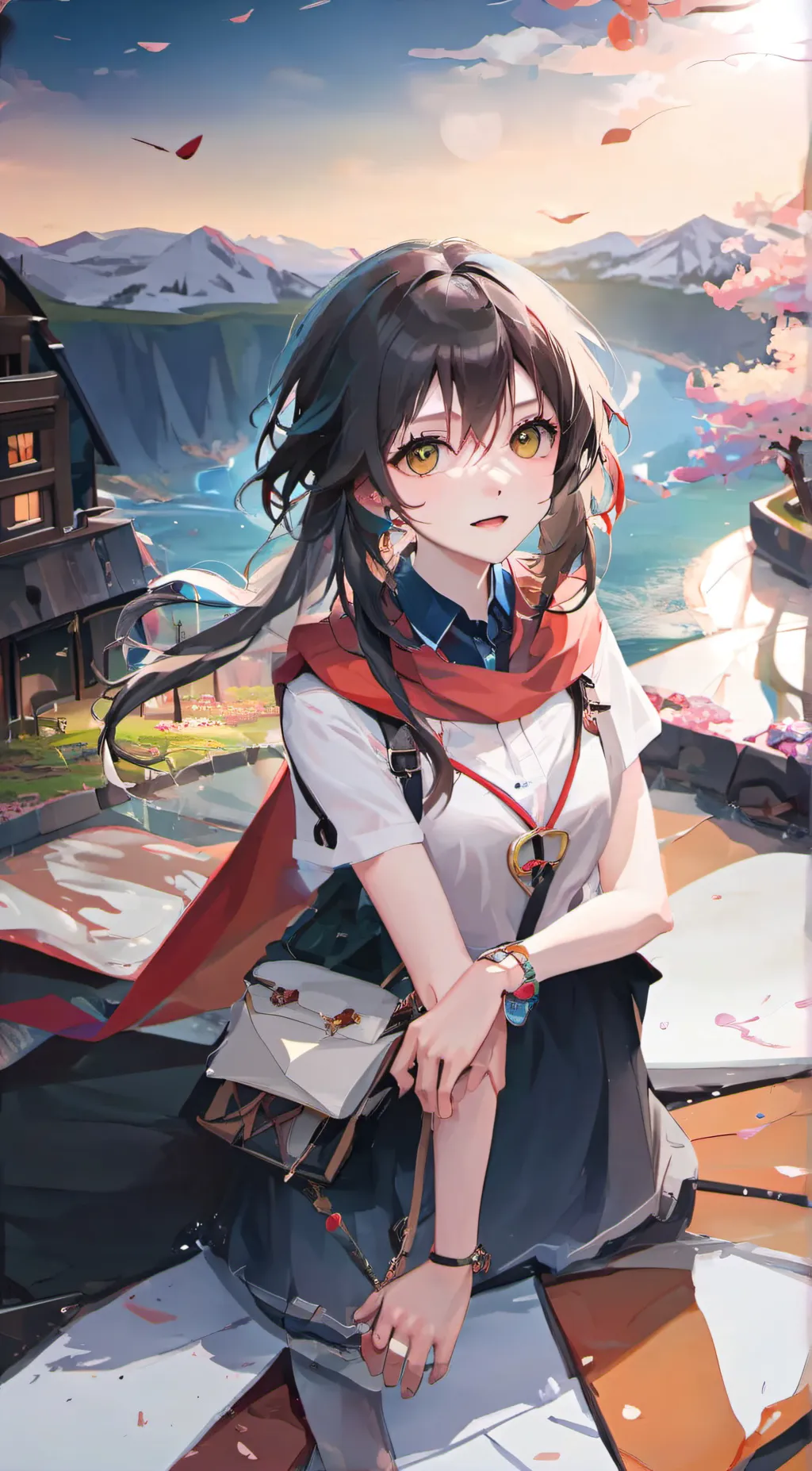 ai character: Maya background