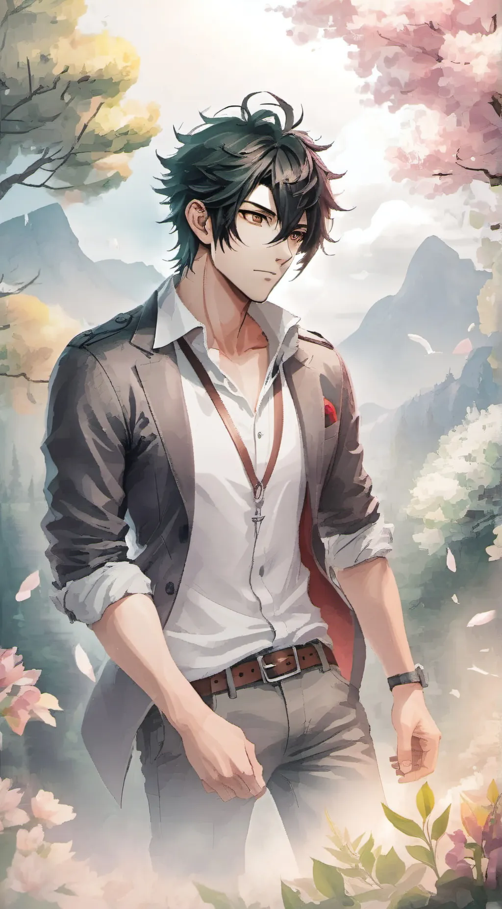 ai character: Coner background