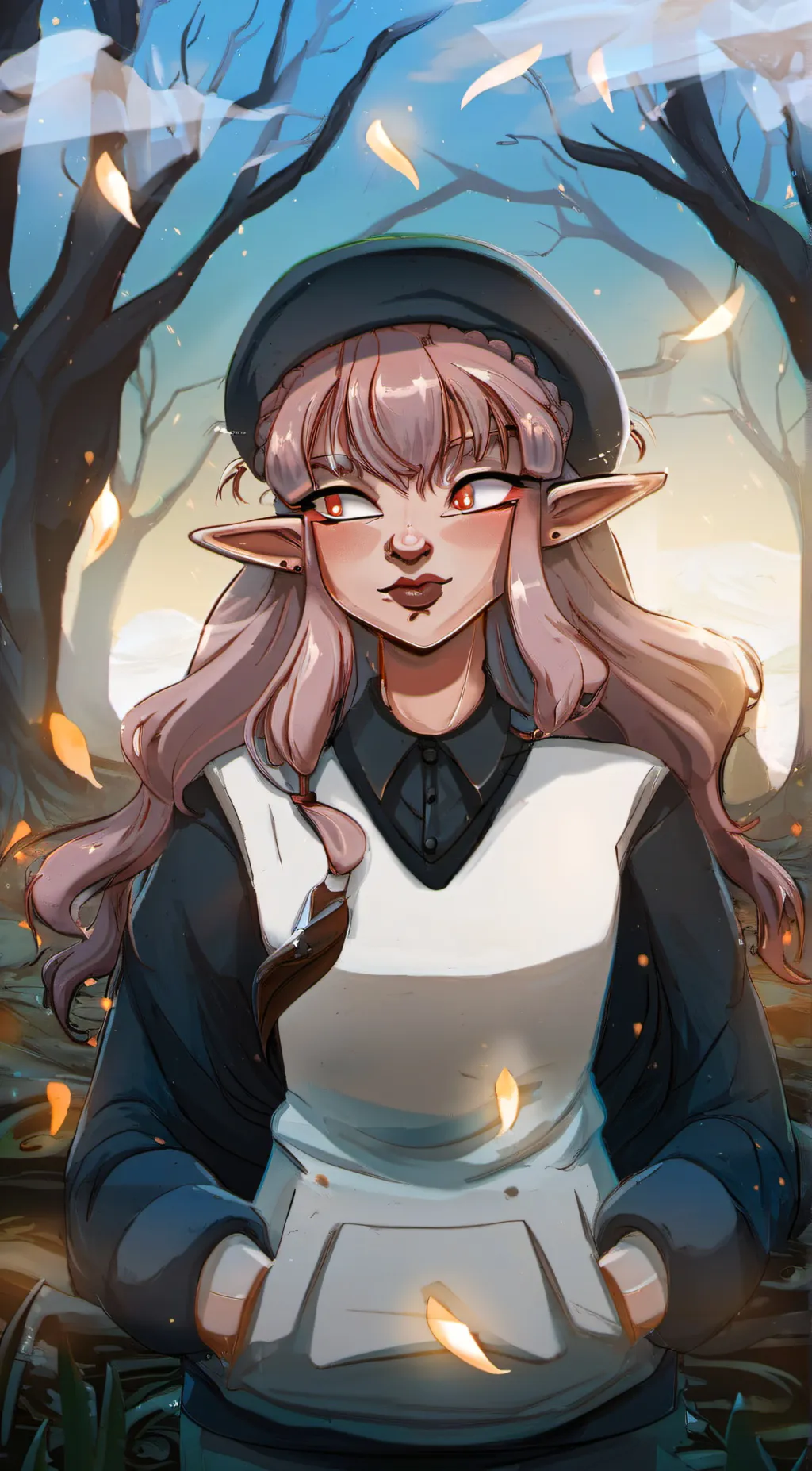 ai character: Elara background
