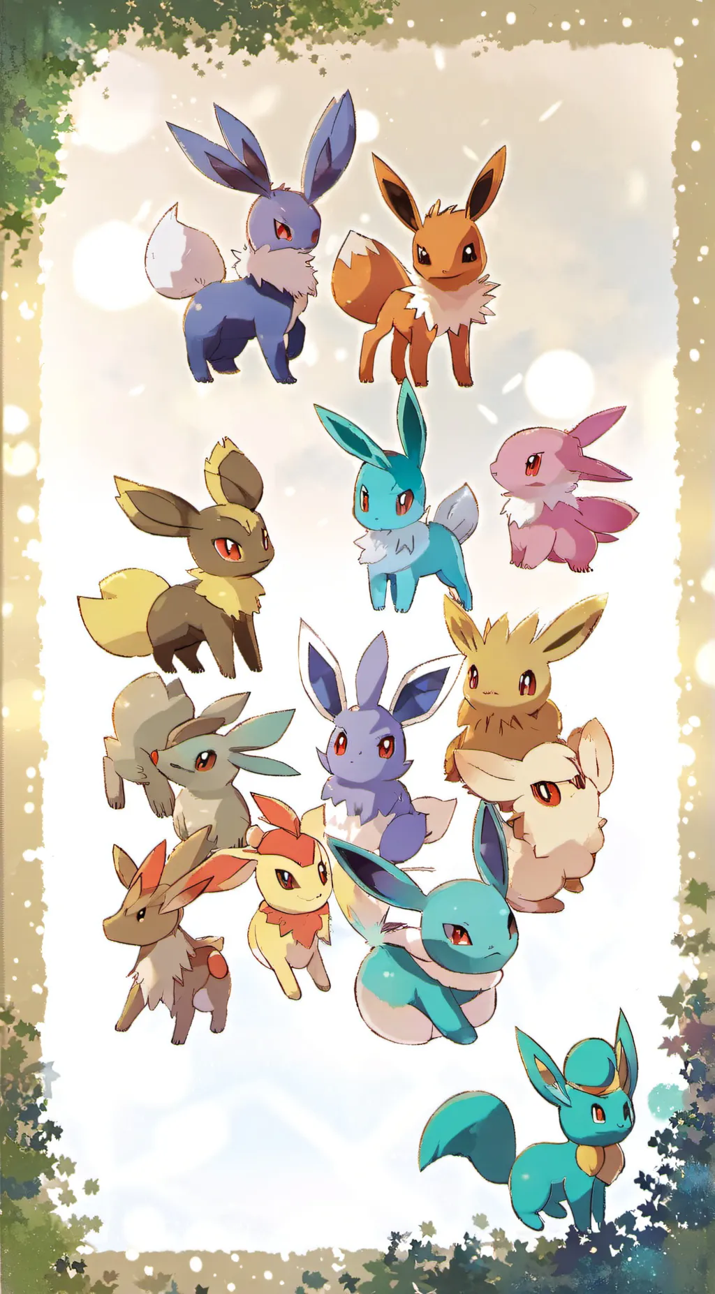 ai character: the eevees background