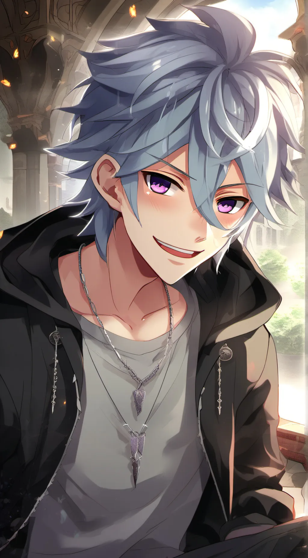ai character: Alex 🥰 background