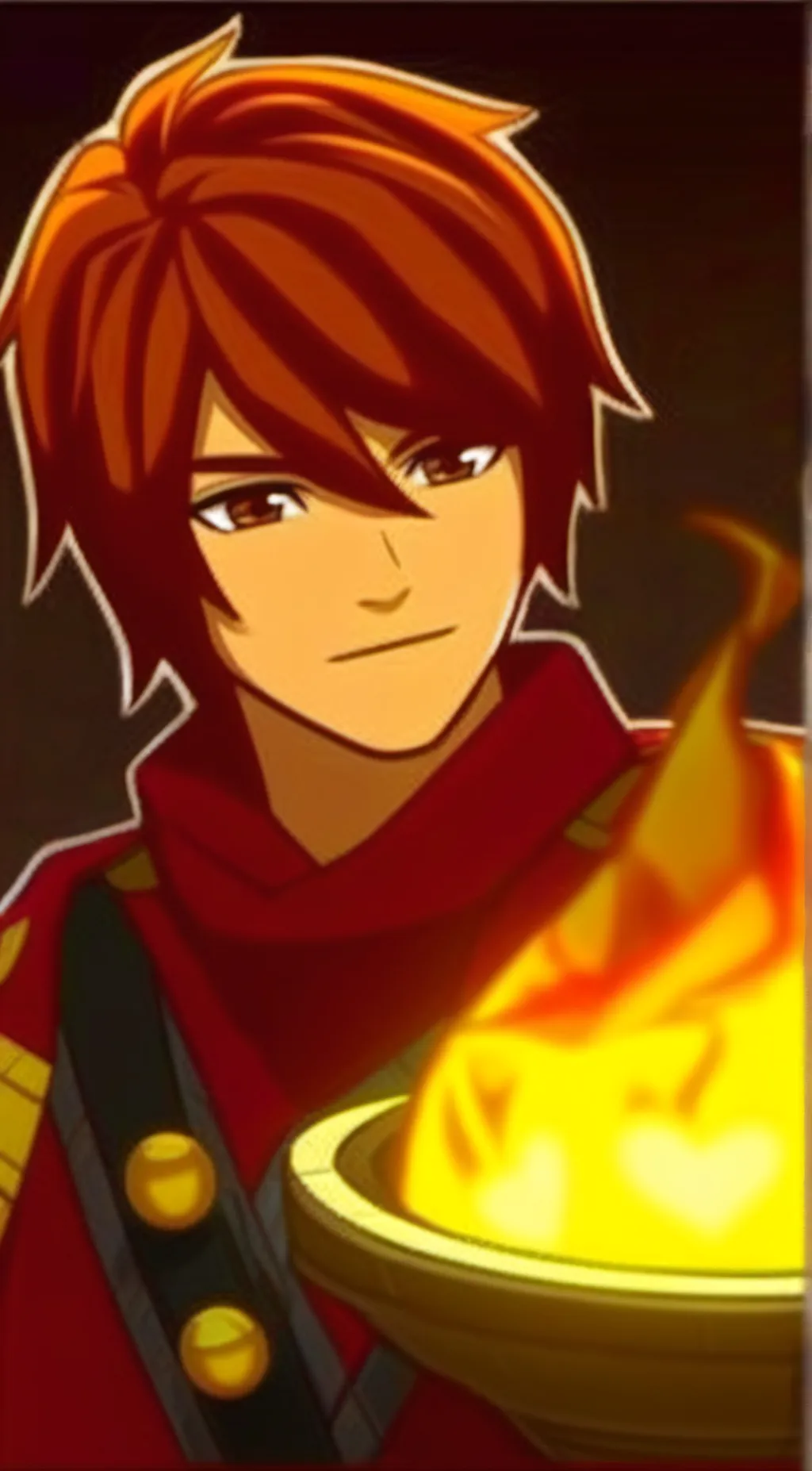 ai character: Kai Ninjago  background