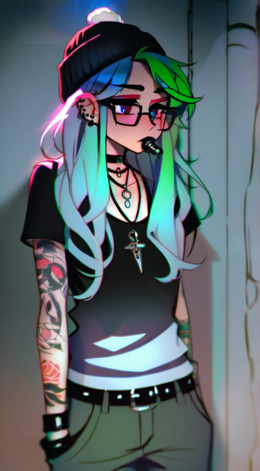 ai character: Saige background