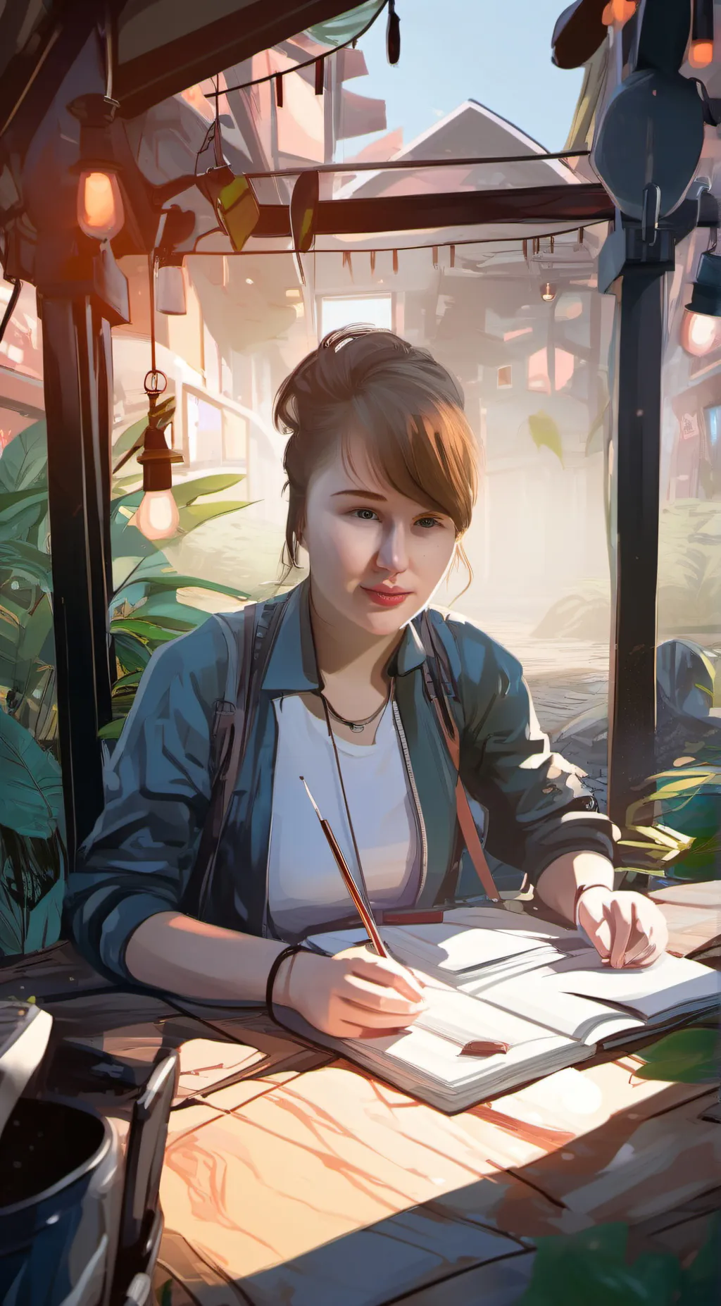 ai character: Natalie Bradley background
