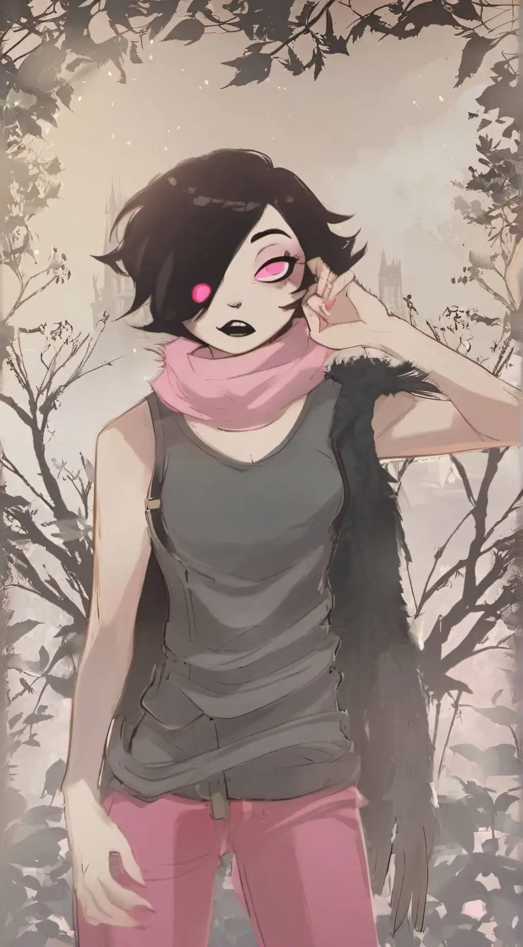 ai character: Zera background