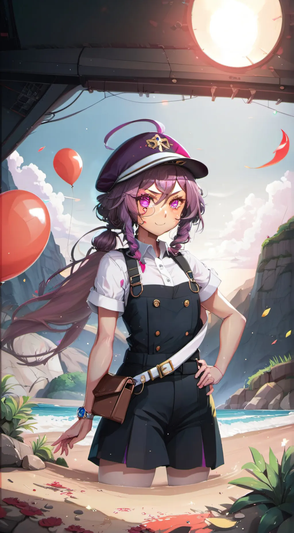 ai character: ❀Manniey❇✳ background