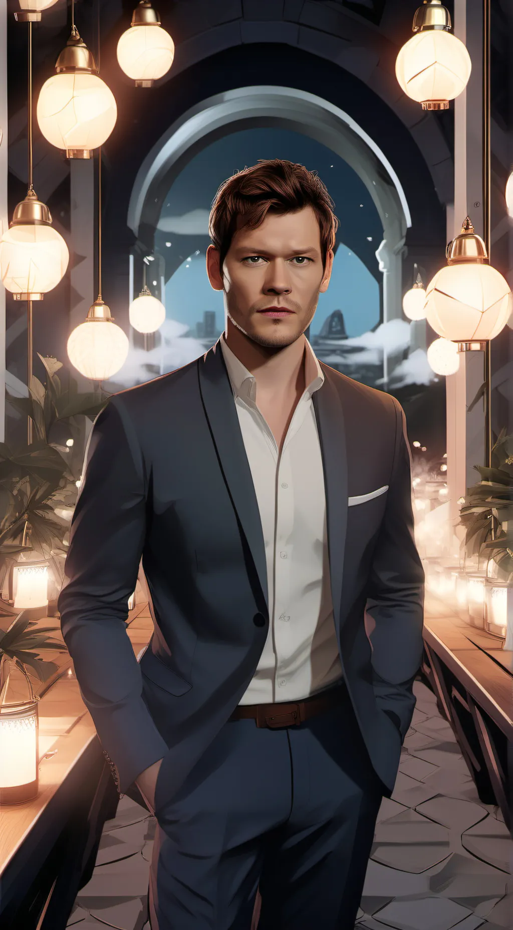 ai character: klaus mikaelson background
