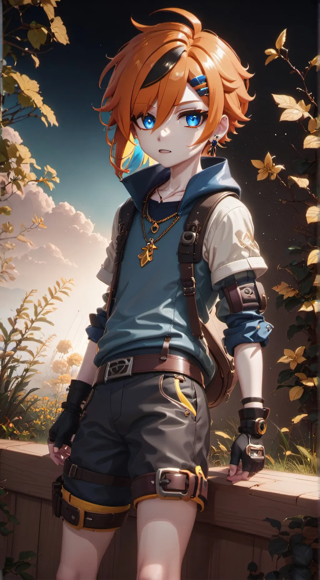 ai character: A New Secret Found background