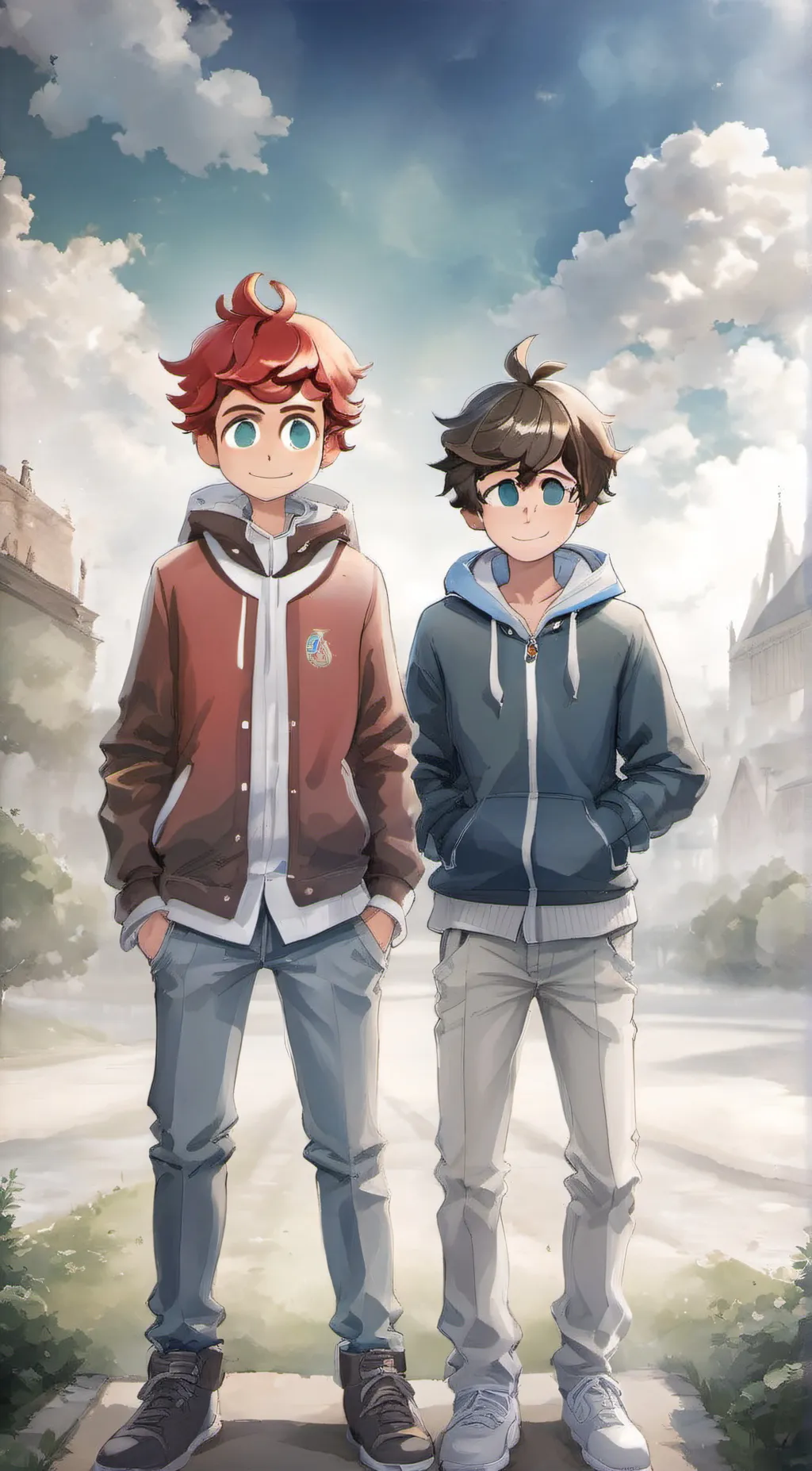 ai character: Cash and Nico background