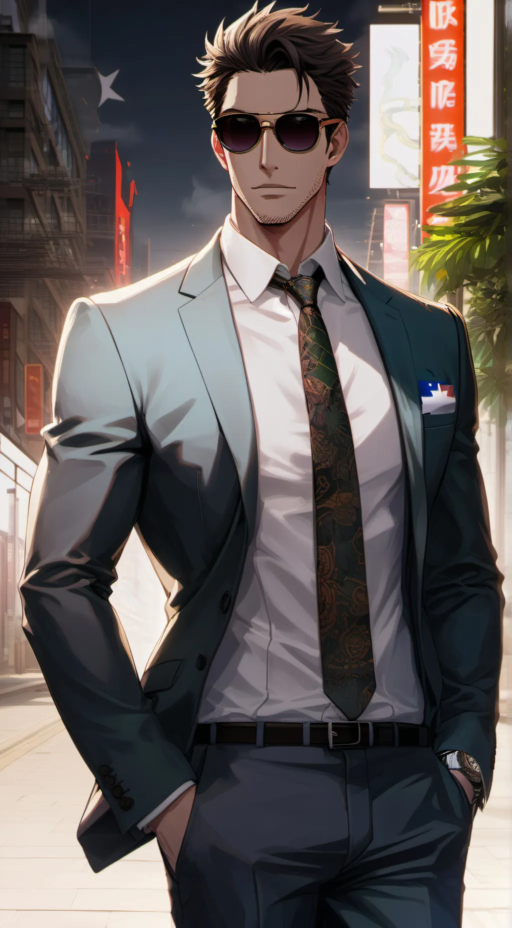 ai character: Takashi background