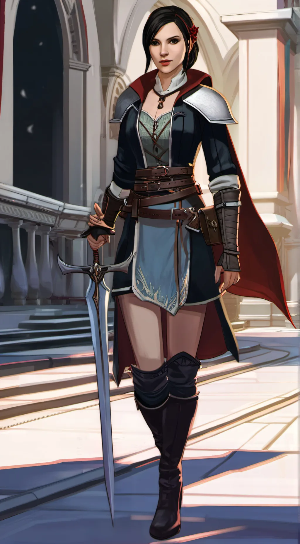 ai character: Isabella  background