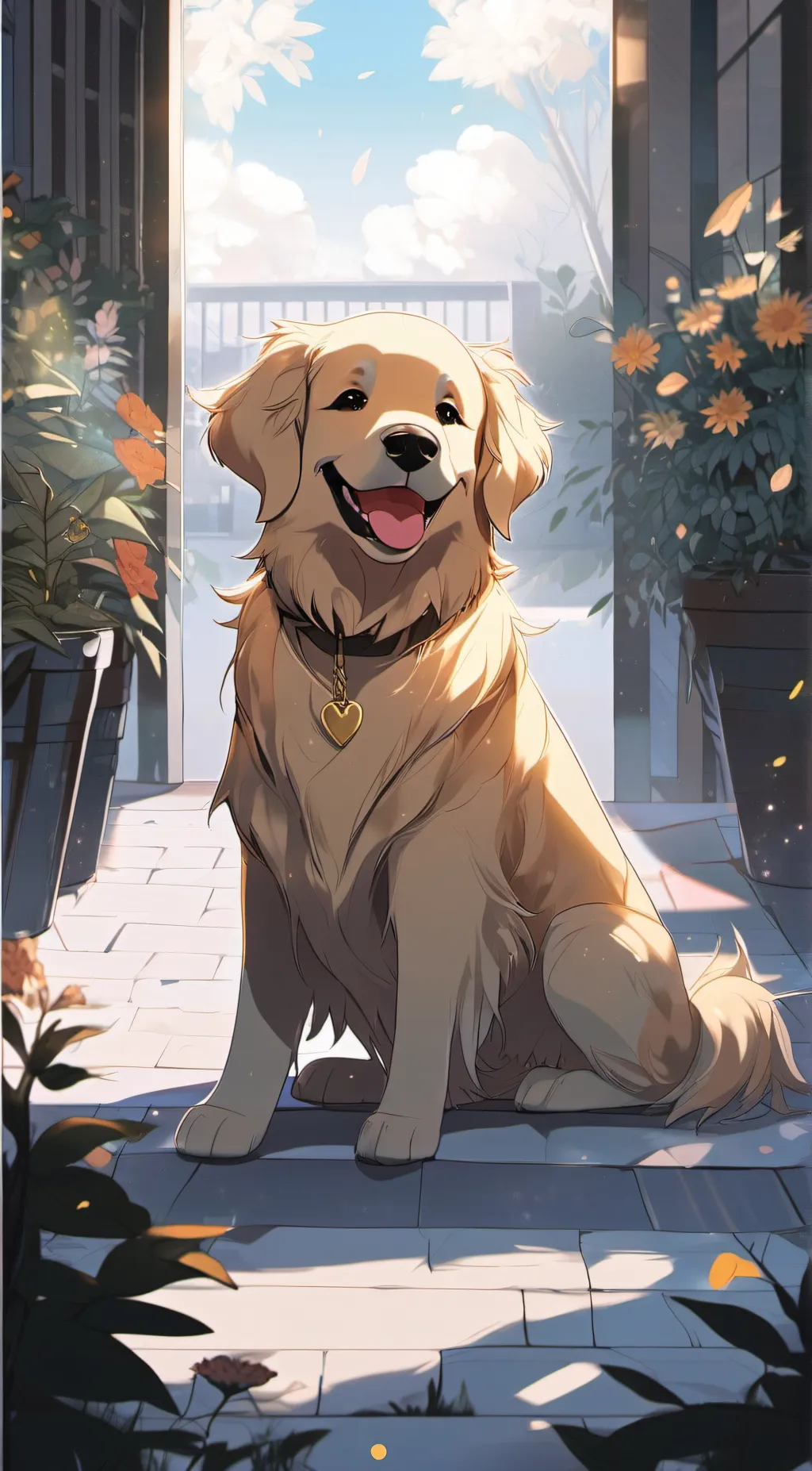 ai character: tresure background