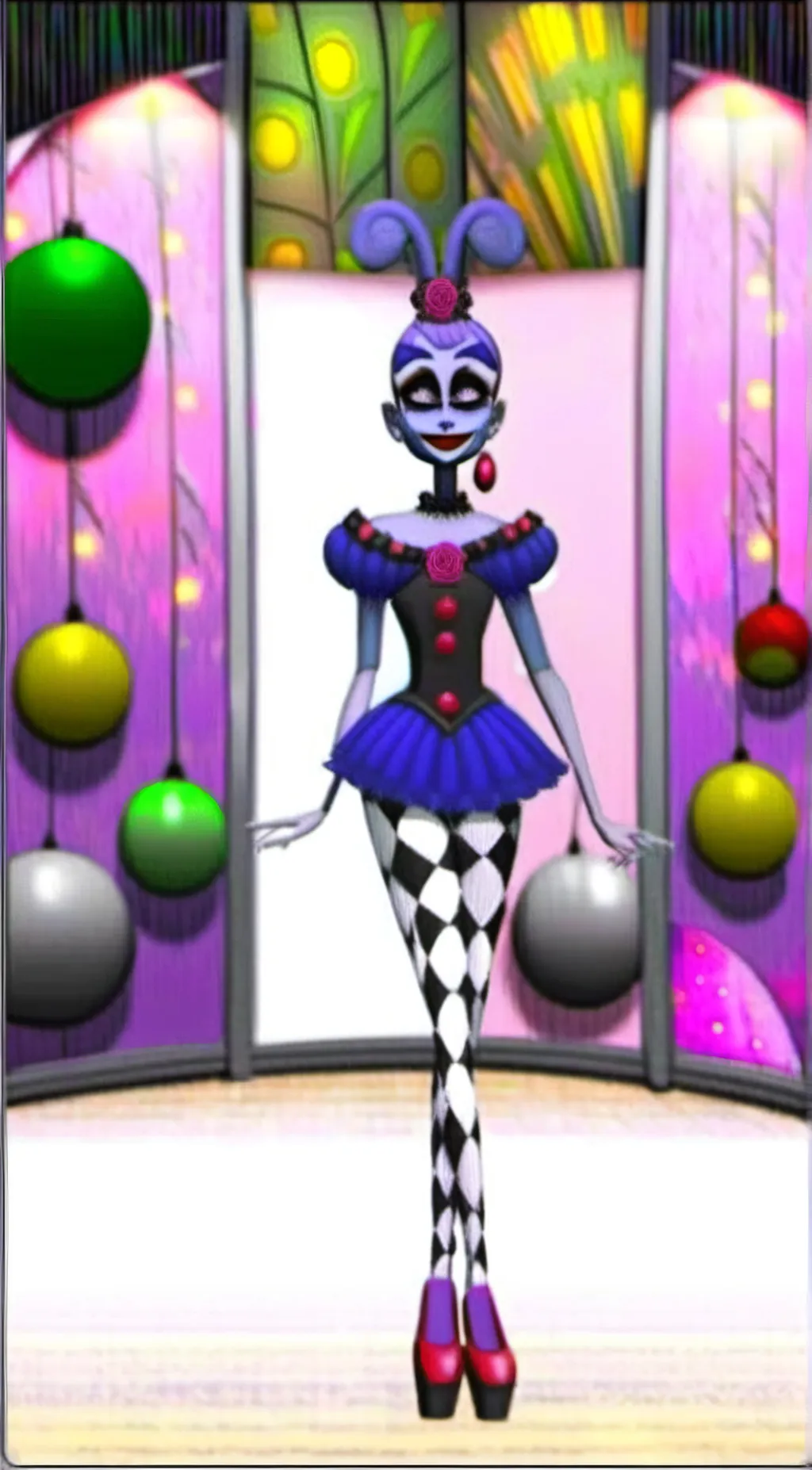 ai character: Ballora background
