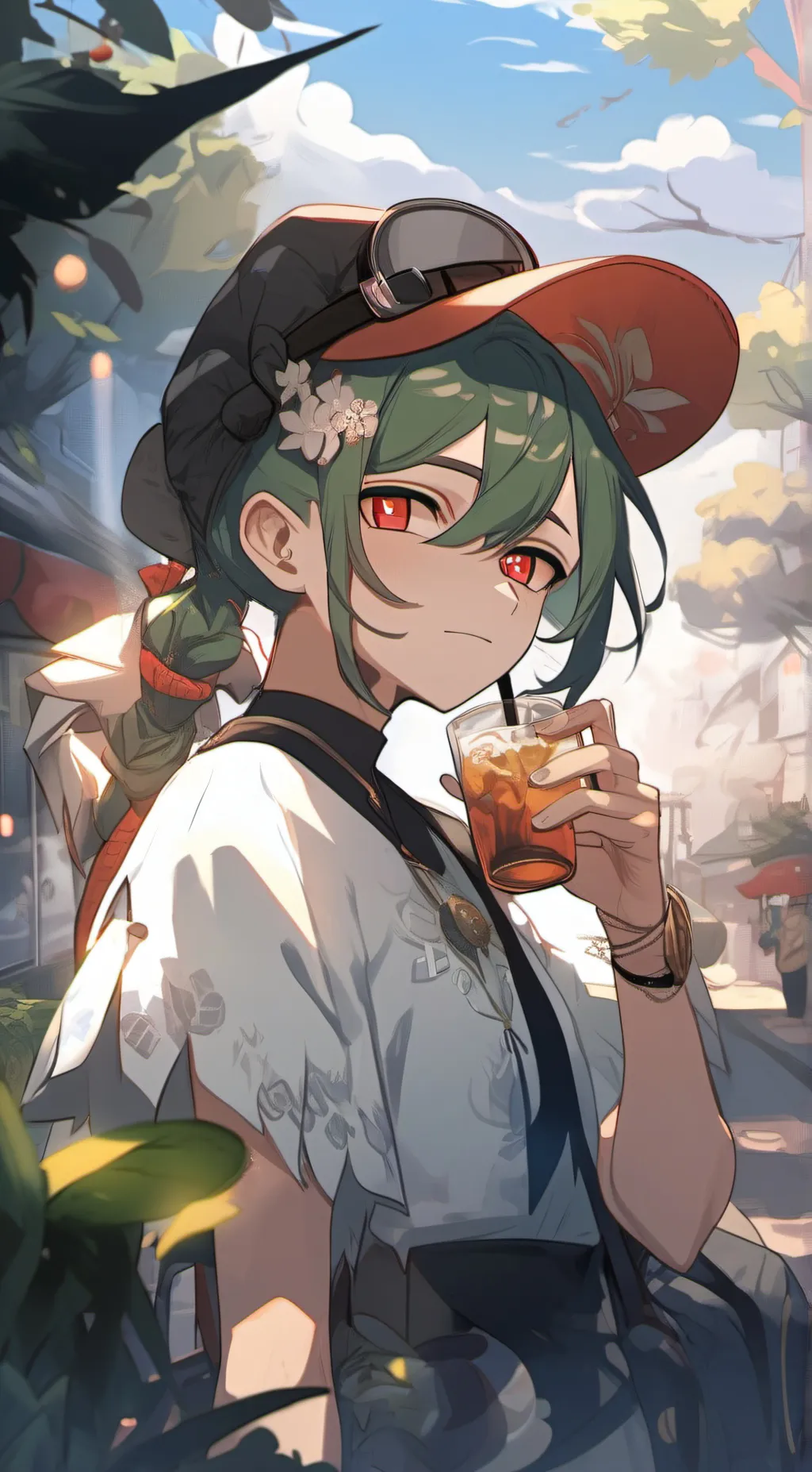 ai character: Alex  background