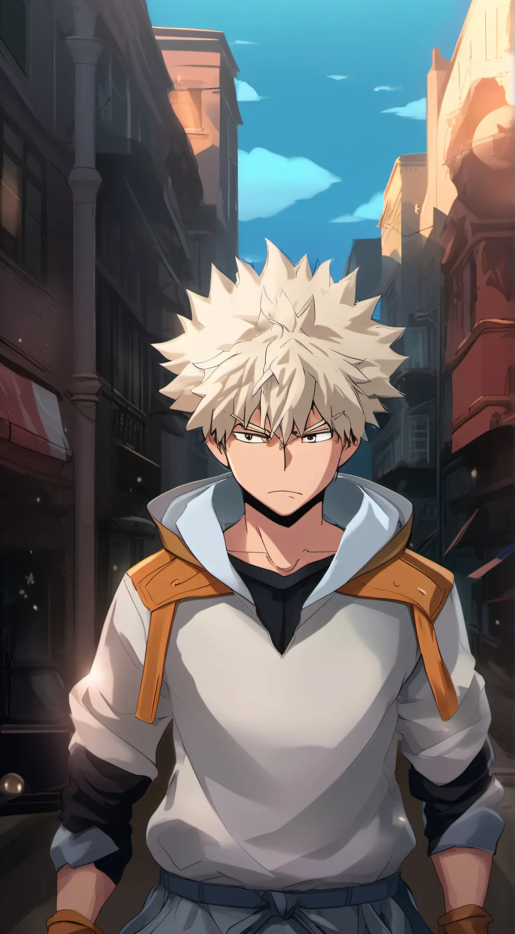 ai character: Bakugo background