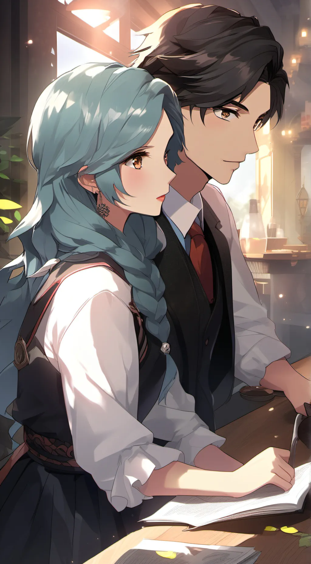 ai character: Lilly background